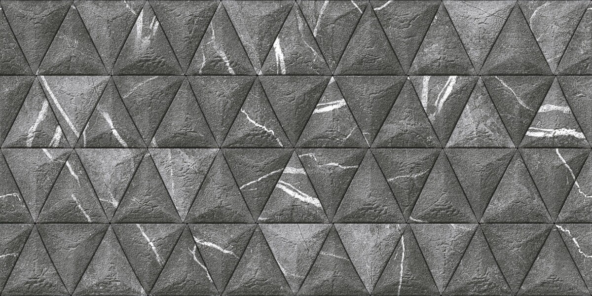 Керамическая плитка Cube Ceramica Hardrock Trigon Gray 30*60 УТ000084577