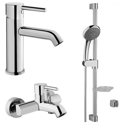 Vitra Minimax S A49153EXP акционный набор смесителей для ванны 3 в 1