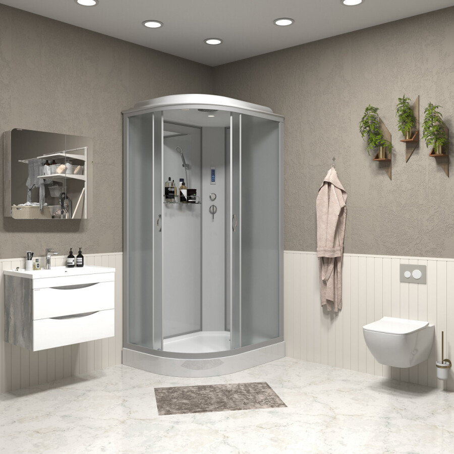 Niagara NG 3312-14RP Душевая кабина 120x80 Правая Электронная панель 33121423RP
