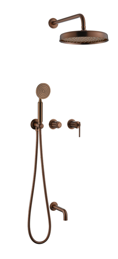 Душевая система Boheme Eterna Brushed Bronze 174-2-BRB