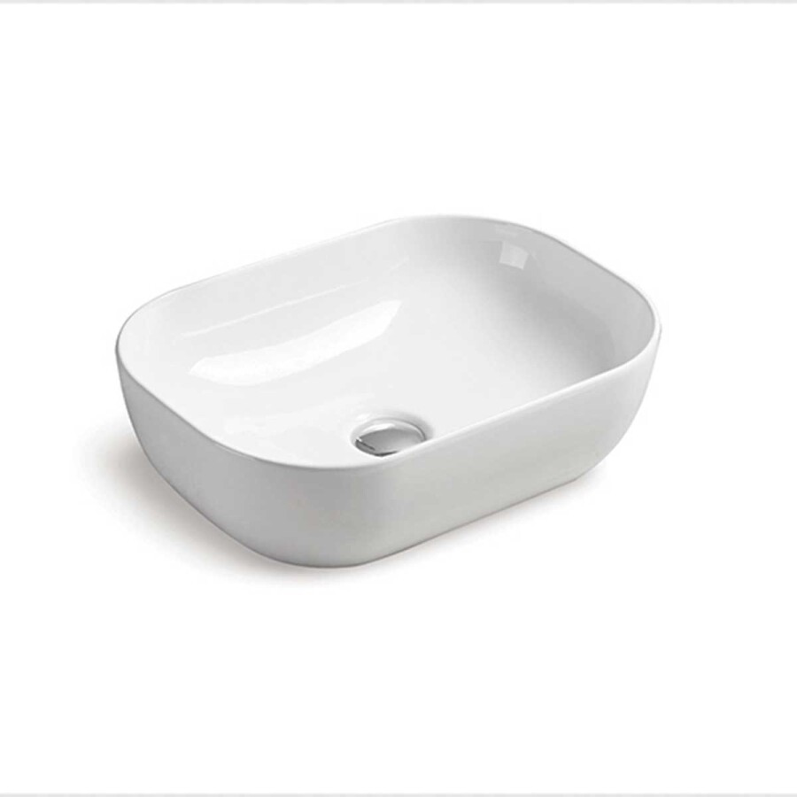 Vincea VBS-102 раковина керамическая накладная 455х330х130