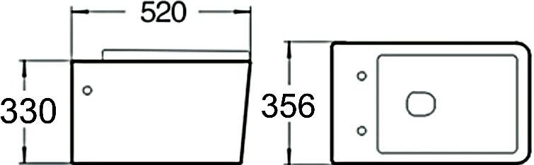 SantiLine SL-5004BD унитаз подвесной с функцией биде