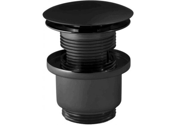 Paffoni Tweet Round ZSCA050NO донный клапан для раковины черный