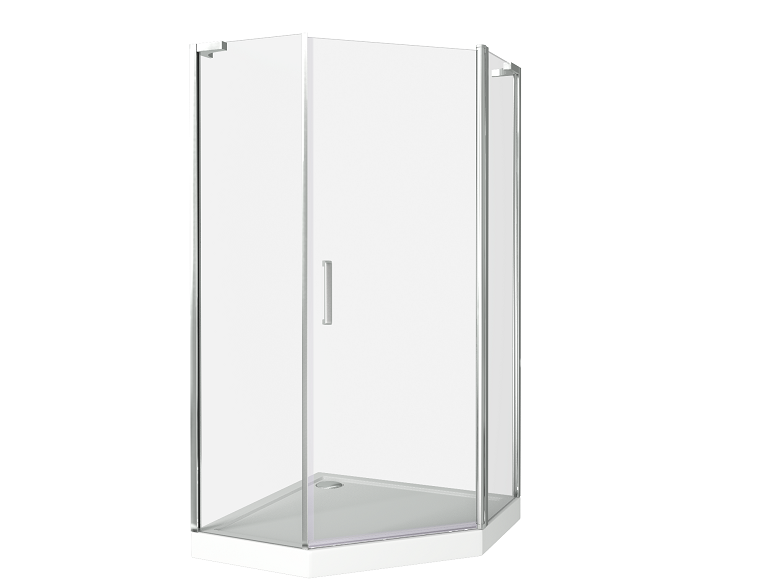Bas Pandora PNT-90-C-CH душевое ограждение 90*90*185 ПД00066