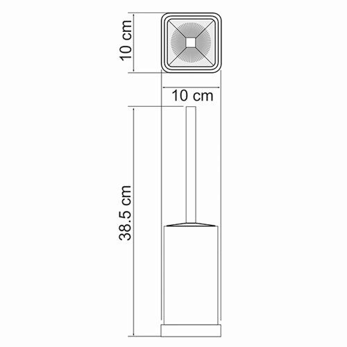 WasserKRAFT K-1037 туалетный ершик