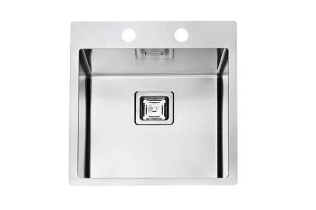 Мойка Alveus Stylux 10 1084278 нержавеющая сталь satin 45x51 см