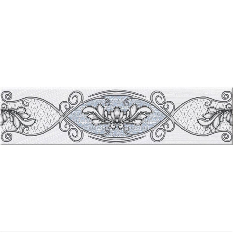 Азори Chateau Grey Classic бордюр 4x20 см