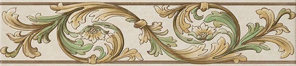 Coliseum Gres Calabria Angolo Tropea 10x45 см вставка напольная