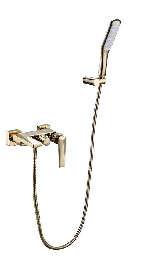 Смеситель для ванны с душевым гарнитуром Boheme Venturo Золото 383