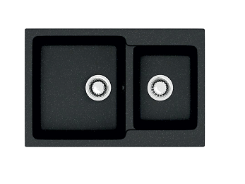 Azario Grand кухонная мойка черная CS00079903