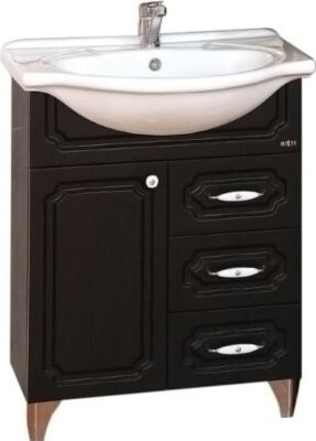 Misty Александра 65 тумба с раковиной П-Але01065-052 напольная