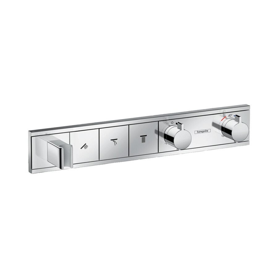 Hansgrohe RainSelect Термостат скрытого монтажа для 3 потребителей хром 15356000