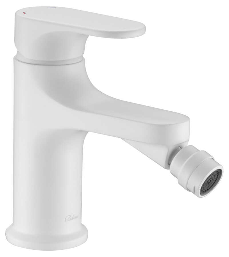 Смеситель для биде Boheme Spectre Белый матовый 456-MW