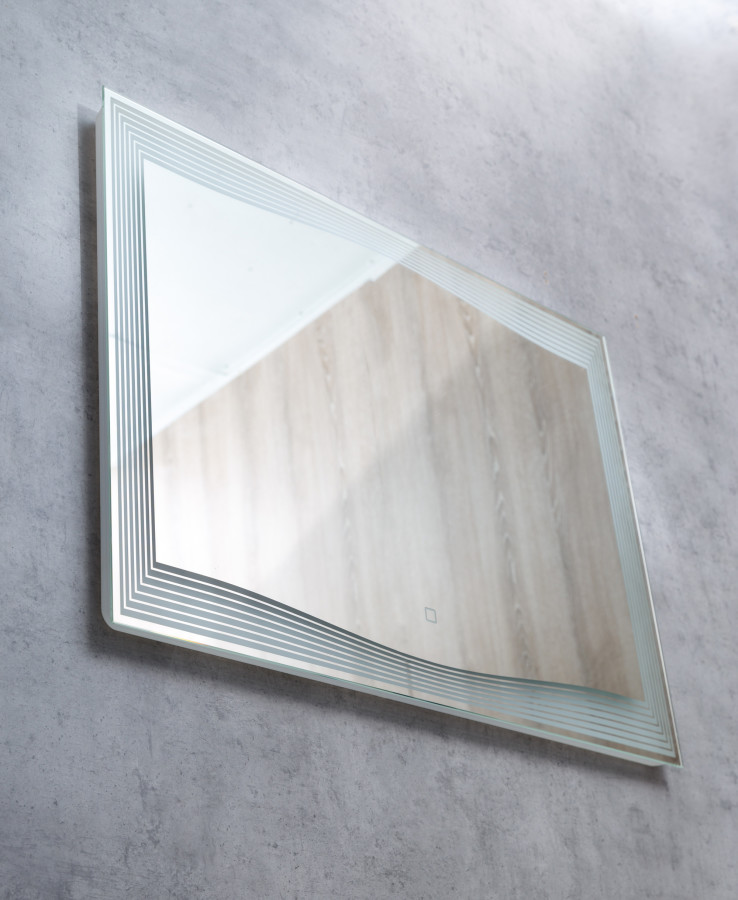 Зеркальное полотно BelBagno 80*80 SPC-LNS-800-800-LED-TCH
