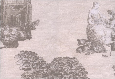 Керамин Пастораль 40х28 см панно настенное тип 1