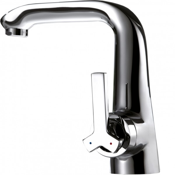 Bravat Waterfall F173107C-1 смеситель для раковины хром 35 мм