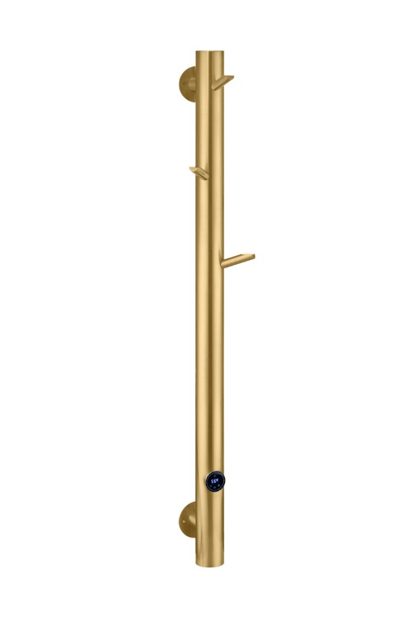 Полотенцесушитель электрический 150W Boheme Oak Matt Gold 724-MG
