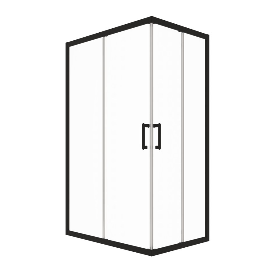 Triton pro Душевая Ширма Фикс-Блэк 100х80 Щ0000081488