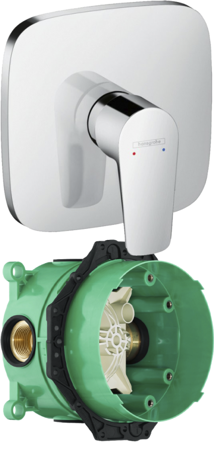 Hansgrohe 71765000S Set HG Talis E смеситель для душа скрытого монтажа (71765000+01800180) Хром