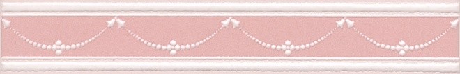 Kerama Marazzi Петергоф STG/C563/6306 25х4 см бордюр настенный рзовый матовый