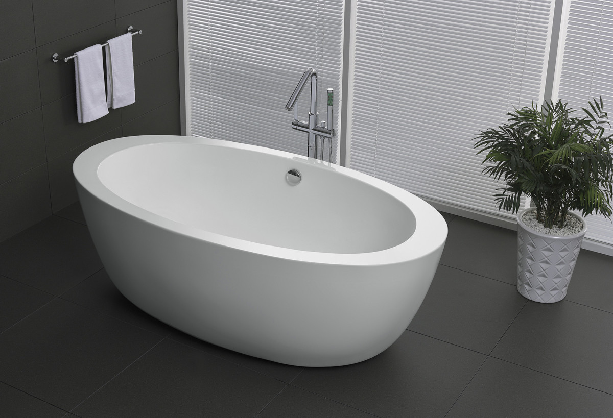 BelBagno BB67-1700 170*90 ванна акриловая овальная