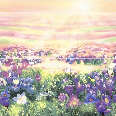 Уралкерамика Примавера 50х50 декор панно настенный из 2 шт