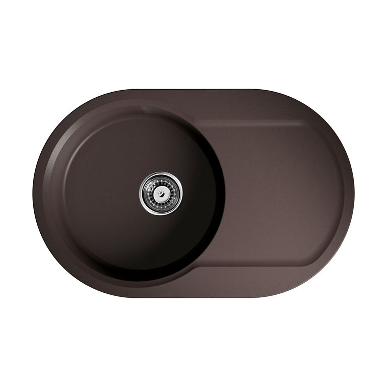 Omoikiri SUMI 79 мойка кухонная темный шоколад 4993361