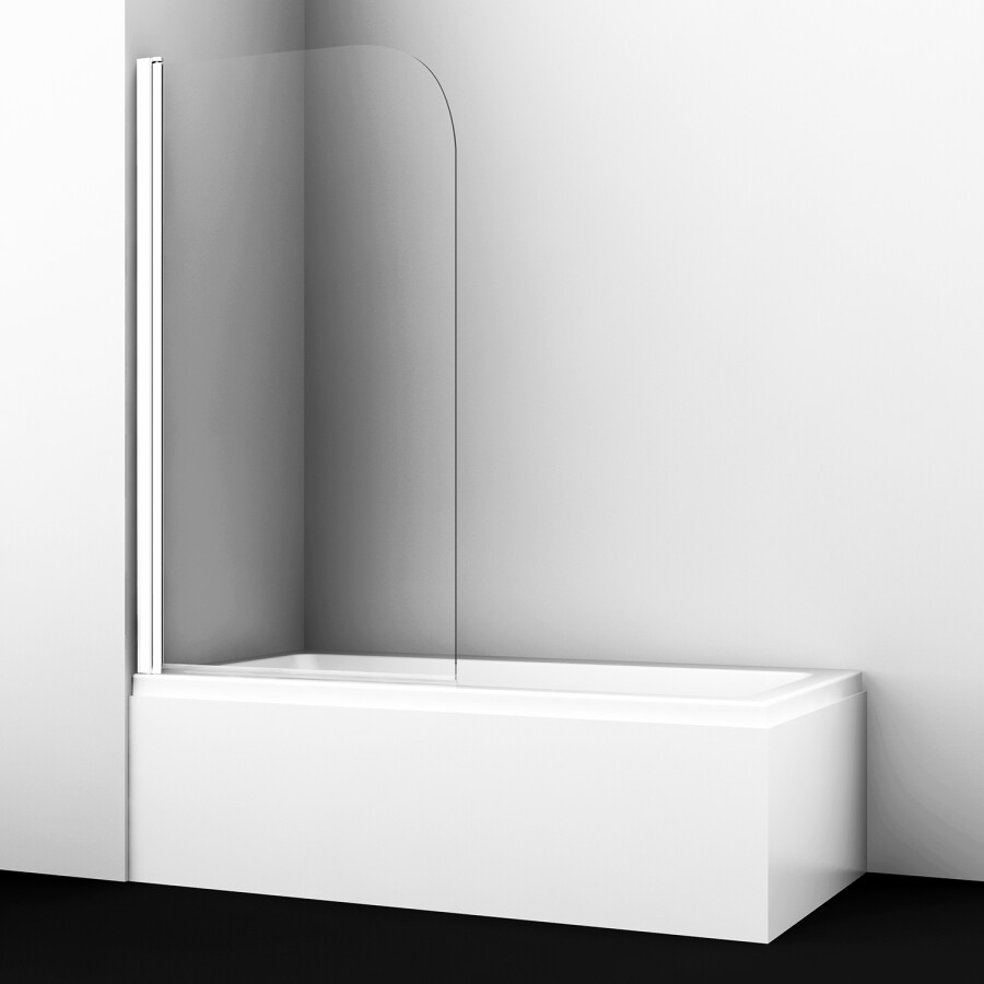 WasserKRAFT Leine 35P01-80WHITE 80*140 шторка на ванну