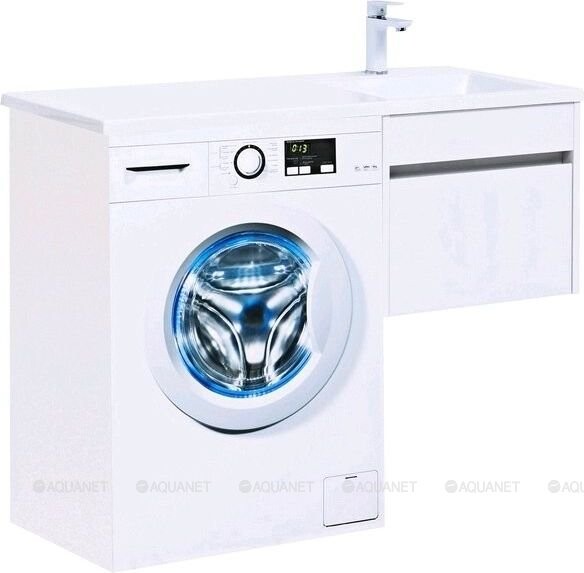 Aquanet Токио 110 R тумба с раковиной подвесная белый 00239209