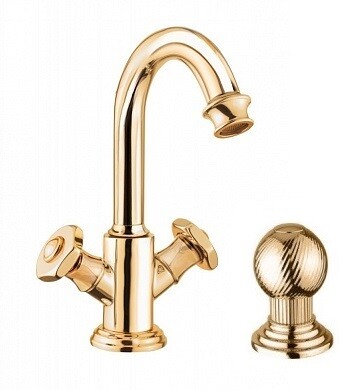 Cezares Aphrodite смеситель для раковины золото APHRODITE-LS2-03/24-M