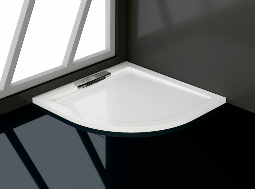 RGW Acrylic With Stone AWS-31 03190499-01 90*90*3,5 душевой поддон из искусственного камня