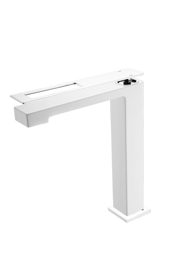 Смеситель для раковины Boheme Q White-Chrome 142-WCR