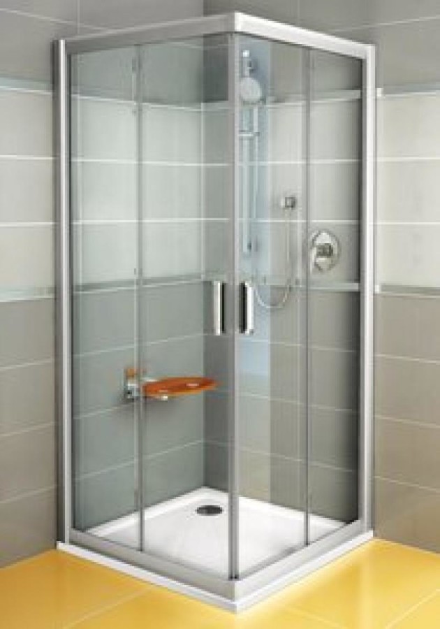 Ravak Rapier NRKRV2-80 душевое ограждение 80*80*195 WG