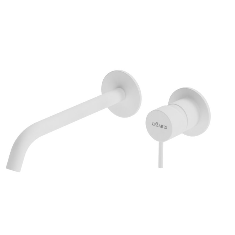 Cezares Leaf смеситель для раковины белый LEAF-BLI2-L-BIO