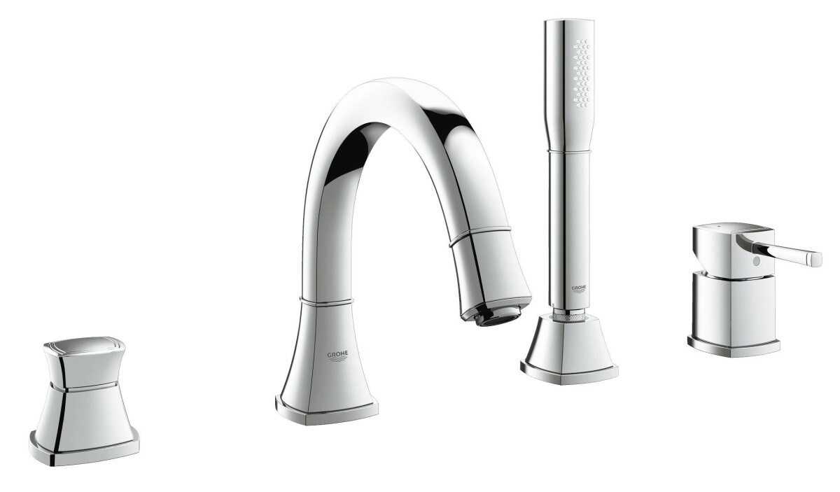 Grohe Grandera 19936000 смеситель на борт ванны хром