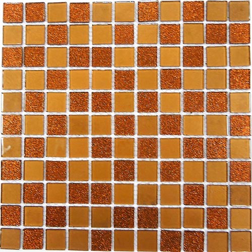 Bonaparte Shine Brown 30х30 см мозайка стеклянная коричневая