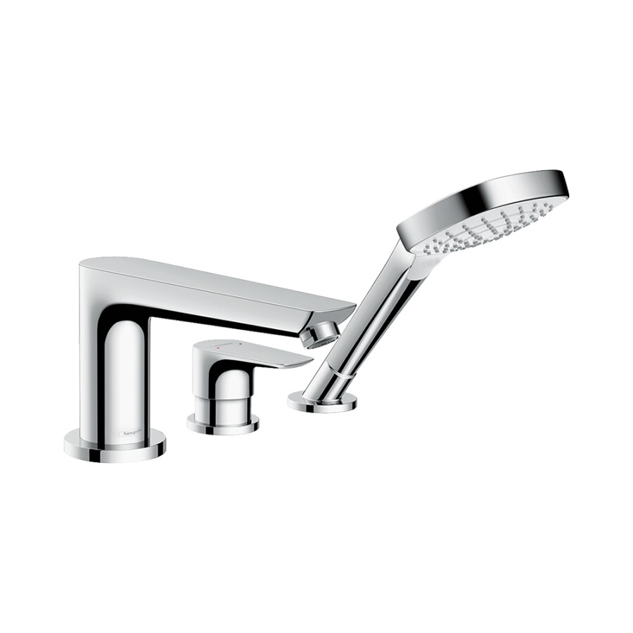 Hansgrohe Talis E Смеситель для ванны на 3 отверстия (внешняя часть) хром 71731000