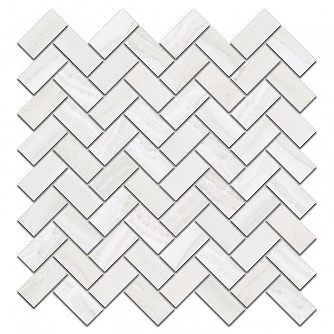 Kerama Marazzi контарини 31х30 см декор настенный белый мозаичный 190\005