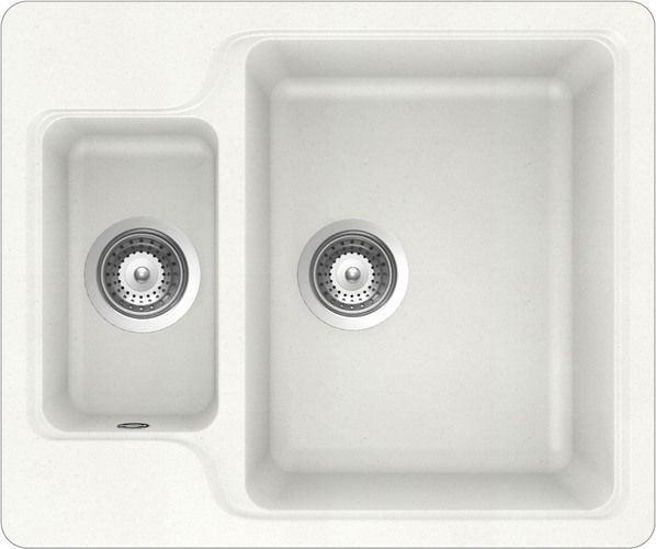 Schock Cambridge 60 700712 кухонная мойка альпина 61x51 см