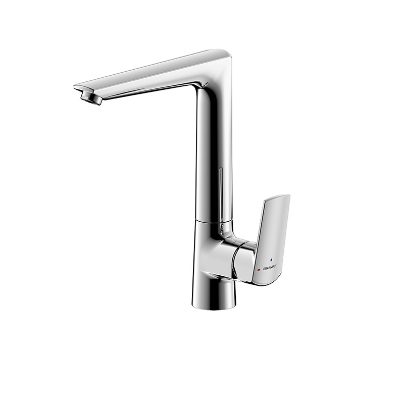 Bravat Real F7121179CP-2-RUS cмеситель для кухни хром