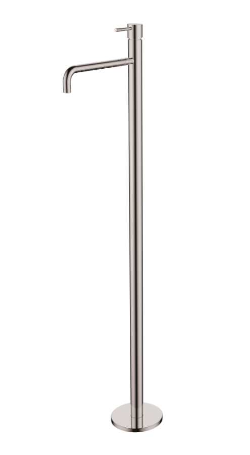 Смеситель для раковины напольный Boheme Uno Nickel Brush 107-NB