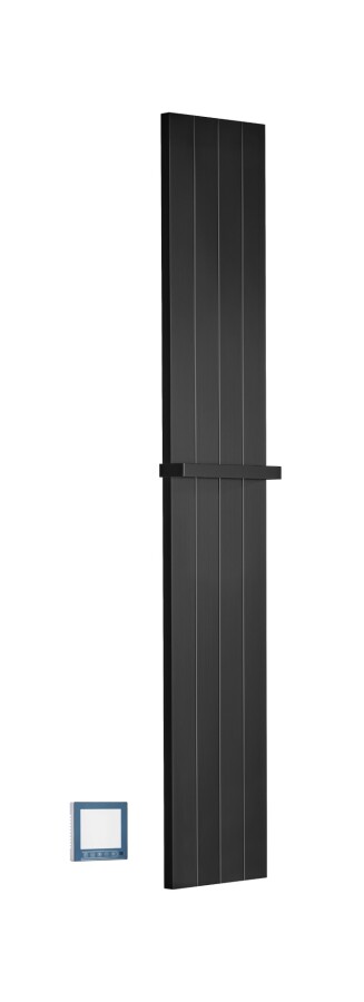 Полотенцесушитель электрический 140W Boheme Flat Black 725-B