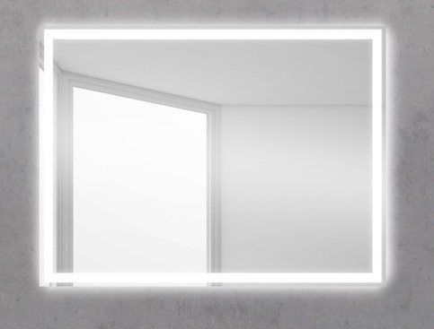 Зеркальное полотно BelBagno 60*80 SPC-GRT-600-800-LED-BTN