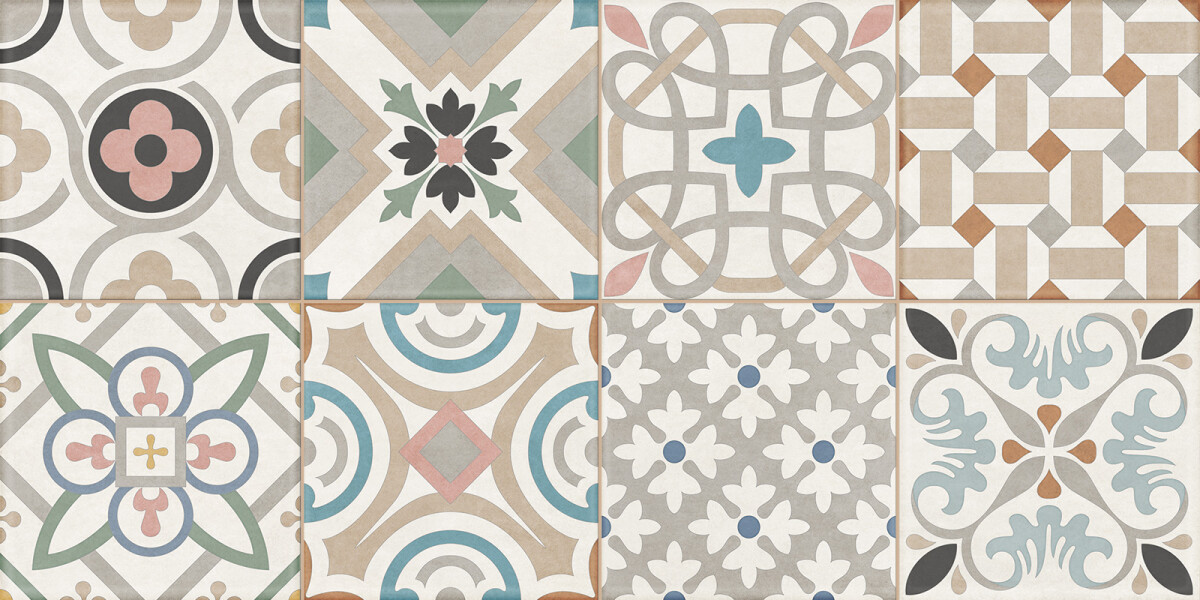 New Trend Дизайн Арт Микс 2 / Design Art Mix 2 Керамическая плитка настенная 300 x 600 x 9 WT36DST18