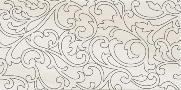 Уралкерамика Ринальди 25х50 см декор настенный вензель