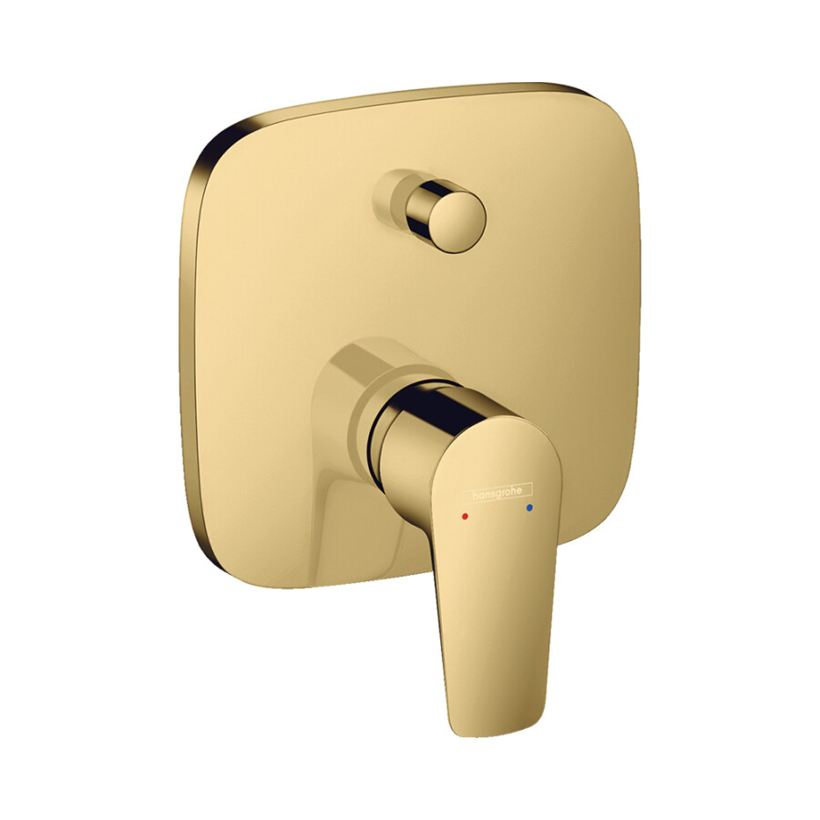 Hansgrohe Talis E Смеситель для ванны скрытый монтаж со встроенной защитной комбинацией золото 71474990