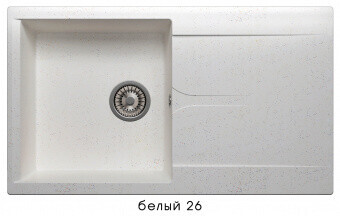 Polygran Gals 860 86 50 см мойка для кухни белый