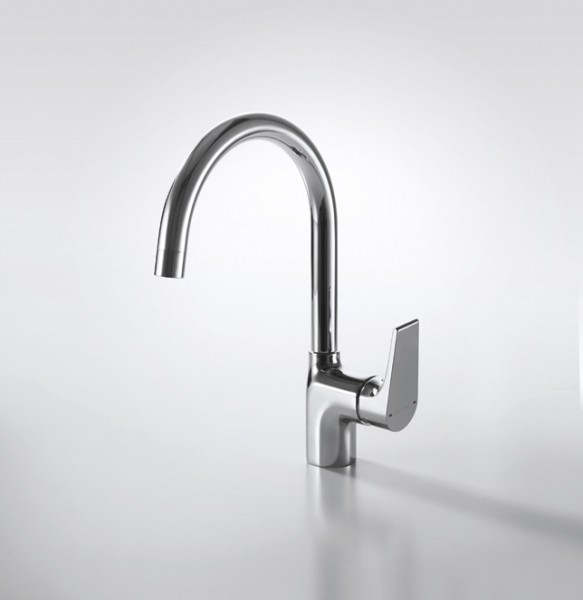 Bravat Vega F7119177CP-3 смеситель для кухни хром
