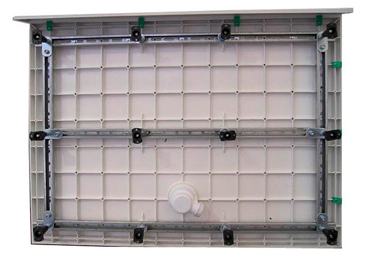 Cezares Tray каркас и ножки для поддона TRAY-M-AH-120/90-ML