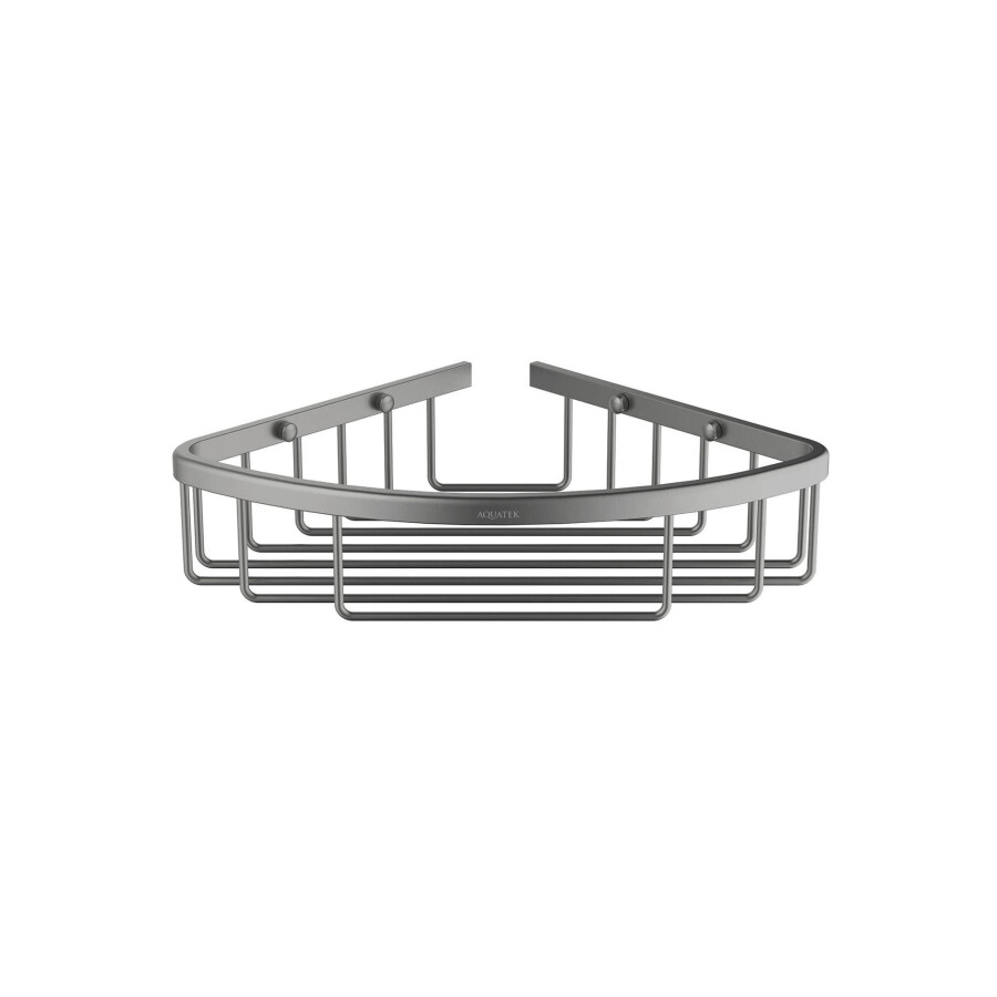 Aquatek AQ4906BGM Угловая полка Оружейная сталь